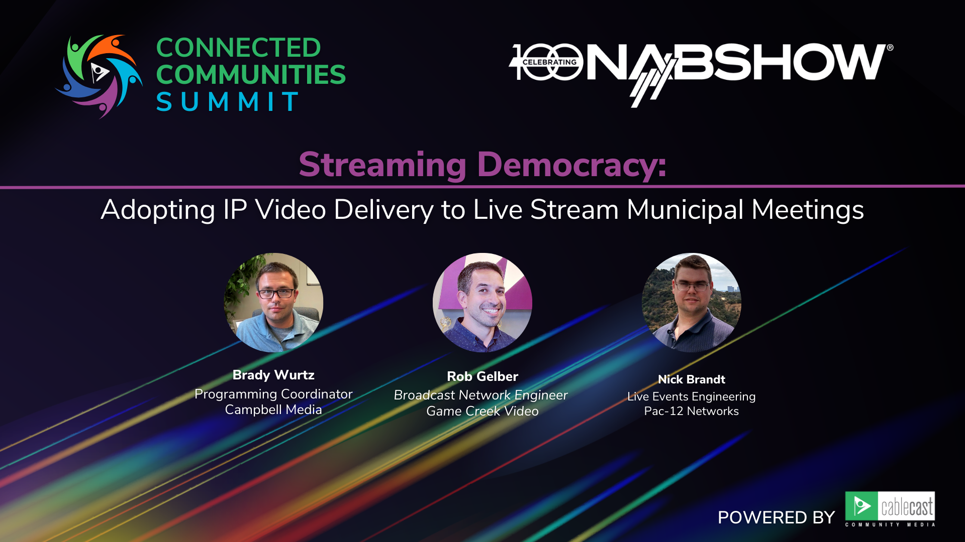 Streaming Democracy – Adopting IP Video Workflows to Live Stream Municipal Meetings