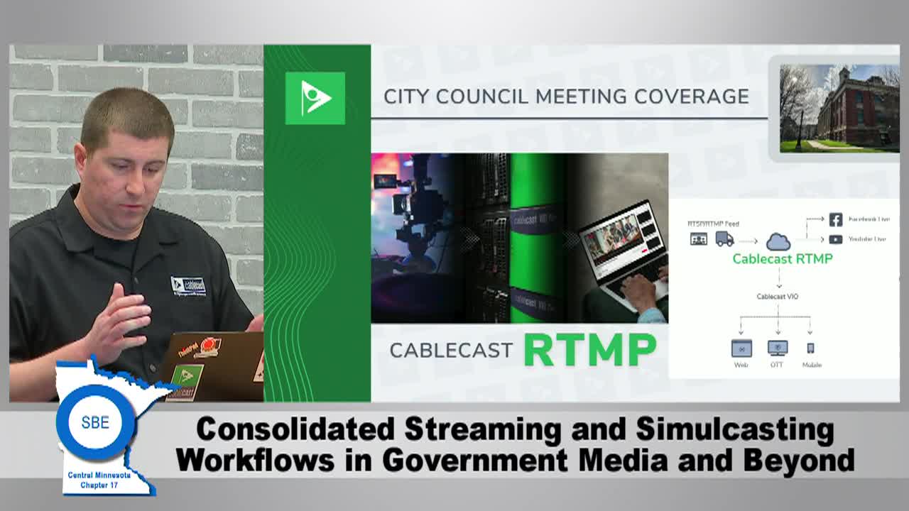 Consolidated Streaming & Simulcasting Workflows in Government & Beyond